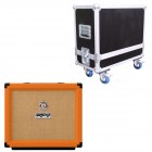 Orange Rocker 15 Combo Flightcase